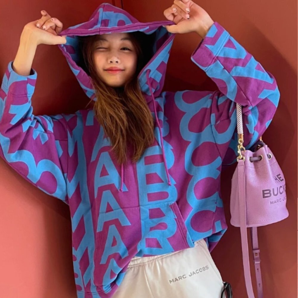 Marc Jacobs Monogram Jumbo logo oversized hoodie -Only S